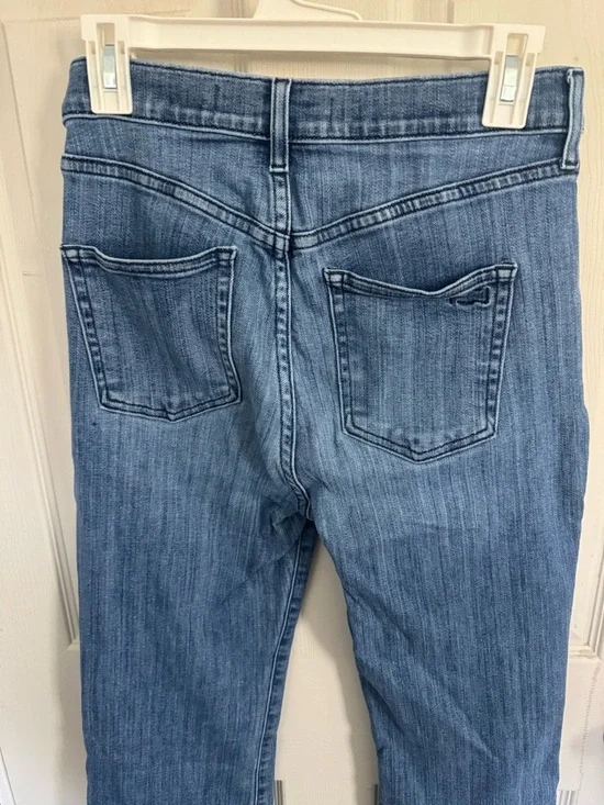 AYR Womens The Bomb Pop High Rise Straight Leg Raw Hem Jeans Size 29 - Picture 8 of 12